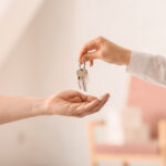 handing over house keys